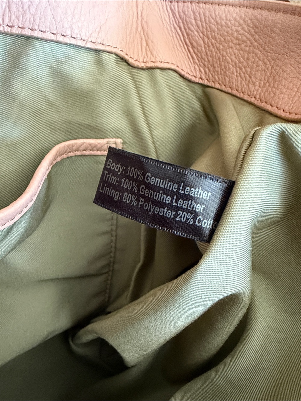 G.I.L.I. Pink Leather Hobo Bag with Crossbody Strap - Picture 8 of 10
